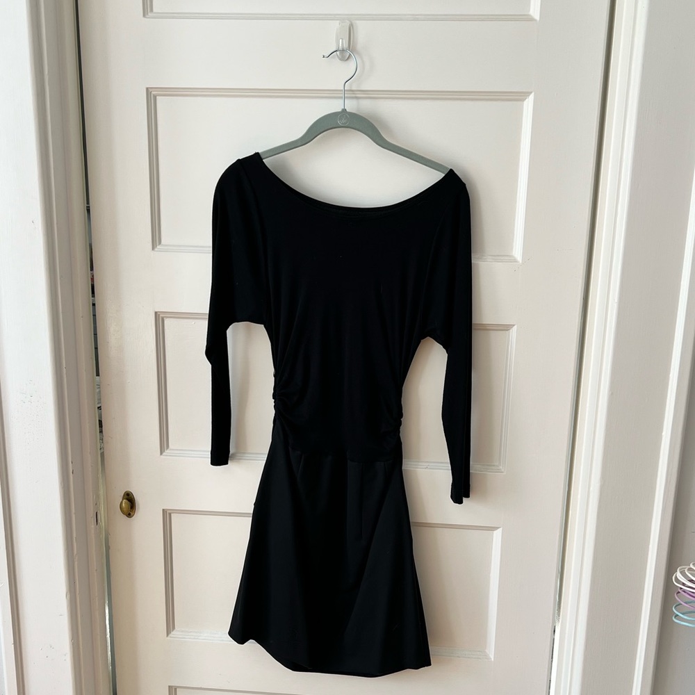 Theory Long-Sleeve Mini Dress